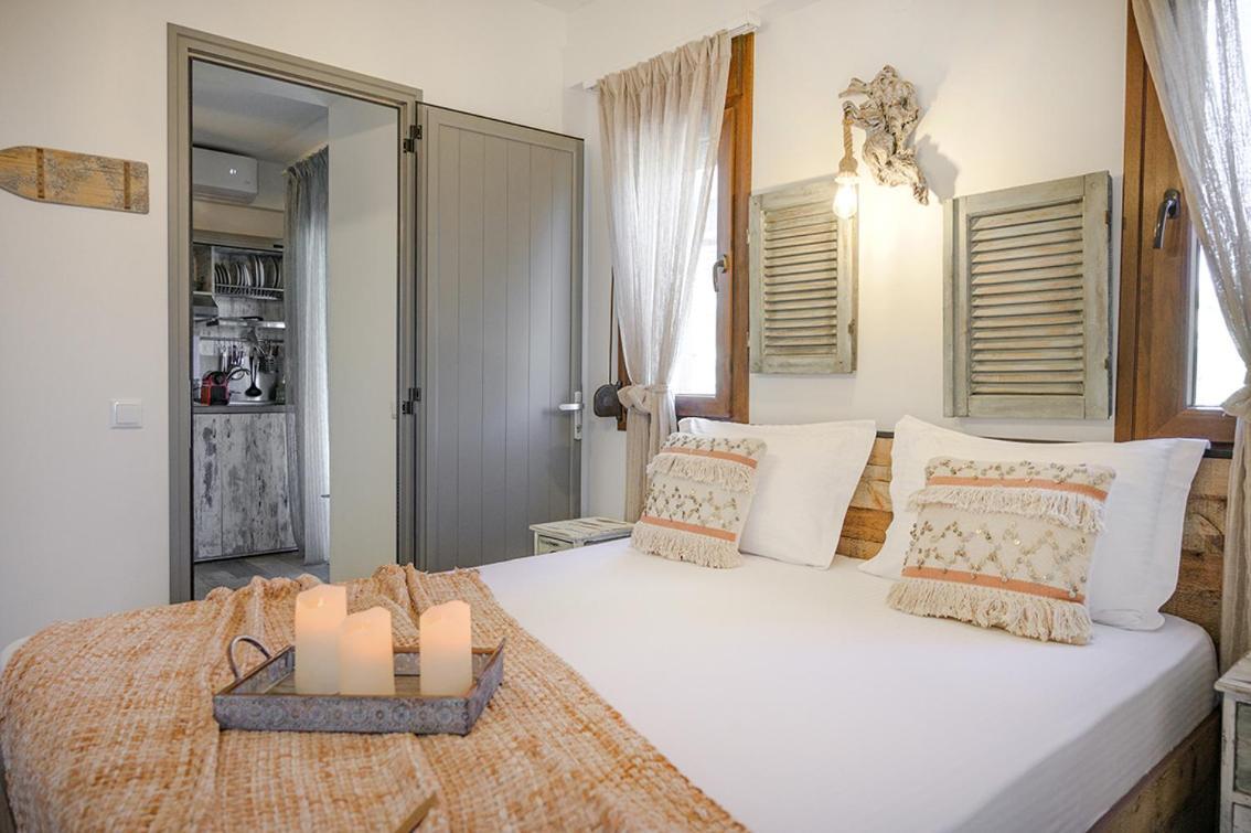 Meltemi Luxury Apartments نيا رودا المظهر الخارجي الصورة